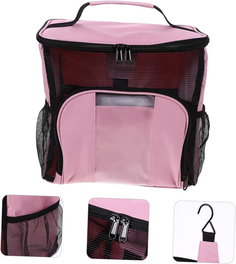 Large Hanging Toiletry Bag Portable Travel Organizer For Bathroom Shower College Durable Space Saving - Image 4